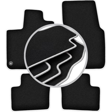 Tapis de sol Carlux argentés pour : Renault Twingo III hatchback (2014-) (1/5)