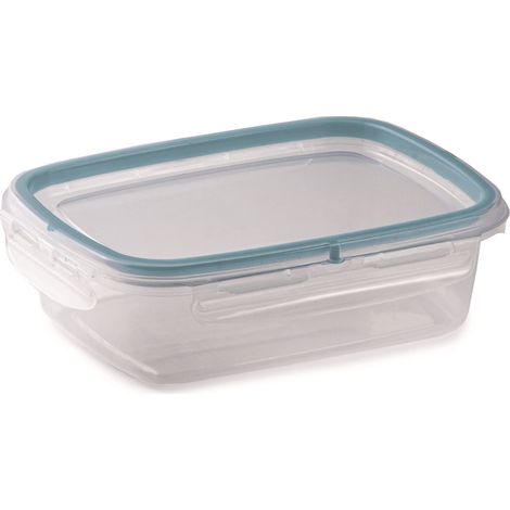 Snips Set 3 Contenitori per Alimenti SnipSlock Trasparente e Blu (1/4)