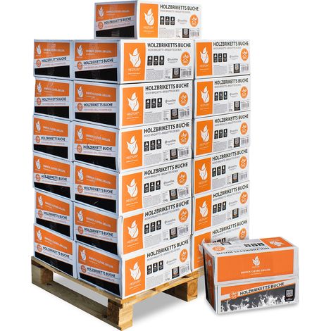 Heizfuxx Nestro Hartholz M 12kg x 25 Karton 300kg