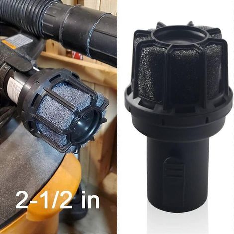 Accessoire pour aspirateur eau et poussière avec diffuseur et silencieux de 2-1/2 pouces (1/5)