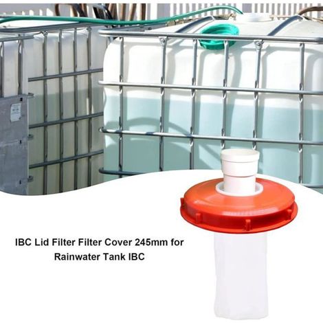 Filtre À Couvercle IBC, Accessoires De Réservoir IBC Couvercle De Nylon 245mm,avec Filtre en Nylon Lavable, Réservoir À Eau De Pluie (1/4)