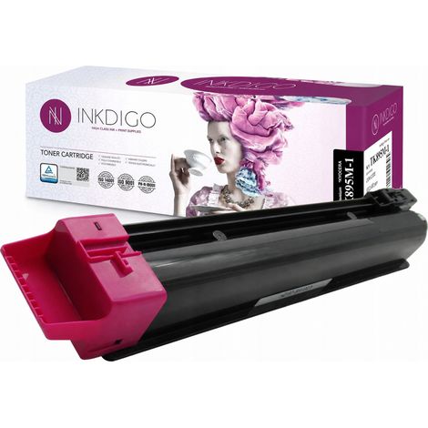 Toner Inkdigo TK895M compatibile con Kyocera TASKalfa4550ci TASKalfa5550ci Certificato TÜV (1/5)