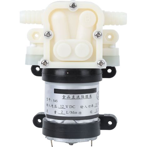 Pompe à diaphragme auto-amorçante 12V DC - Hauteur de refoulement 5 à 10 mètres (1/5)