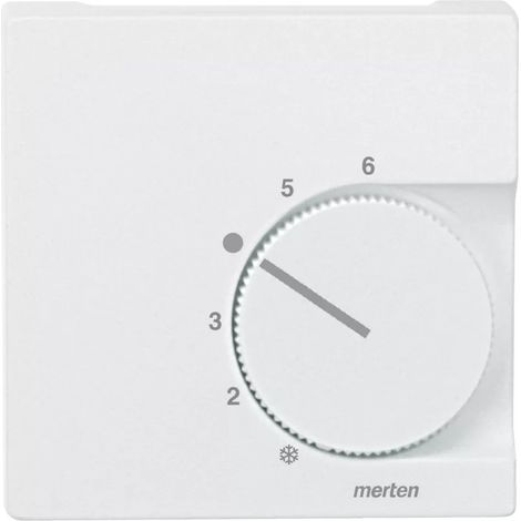 Merten Zentralplatte pws für Raumther.Einsatz 536219 (1/2)