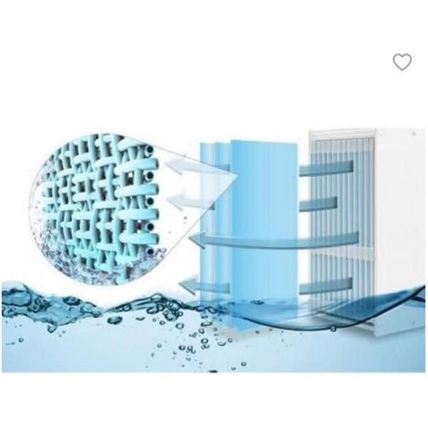 Climatiseur Portable - Refroidissement Par Évaporation - USB - 3 En 1 - Pour Bureau Cuisine Dortoir - 25 M² - 25 dB - 1 Pièce (1/4)