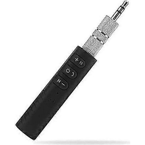 Adaptateur récepteur audio mains libres pour voiture, kit AUX, kit Bluetooth sans fil, kit prise Bluetooth pour voiture, compatible avec les casques, les haut-parleurs et les systèmes audio de voiture (1/5)