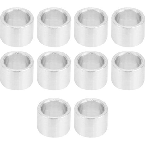 10 Stück/Set Distanzstücke aus Aluminiumlegierung, runde Dichtungen, Abstandshalter, Stützkonstruktion, Außendurchmesser 8 mm