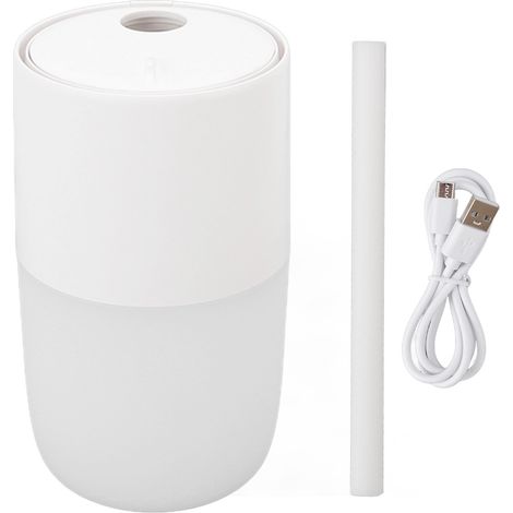 Humidificateur USB 300ml Portable avec Minuterie, Forme Méduse et Veilleuse Colorée pour Voiture et Maison (1/5)