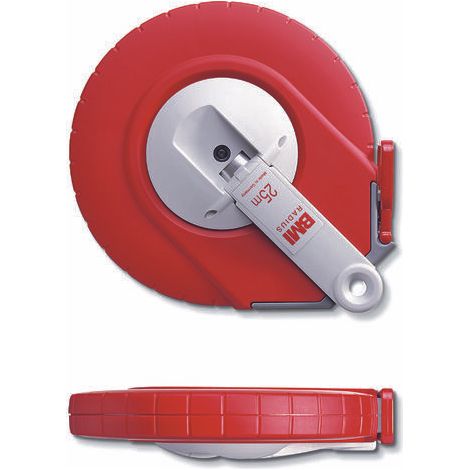 BMI Serie nastro acciaio laccato bianco) 13mm 30m capsula raggio - 501224030AF (1/4)