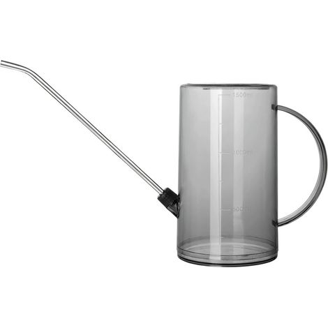 Regadera de pico largo para plantas gris 1.5 L (1/5)