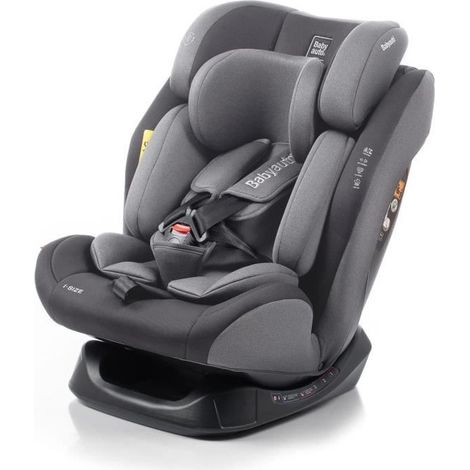 Siège auto évolutif groupe 0/1/2/3 – Inclinable – Réducteur – 14 positions de hauteur – I-Size – Pour enfants de 40 à 150 cm – Gris – Babyauto