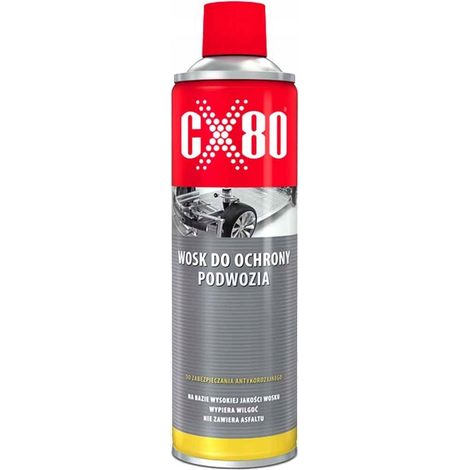 Cera anticorrosione CX80 500 ml per la manutenzione del sottoscocca e dei passaruota, spray
