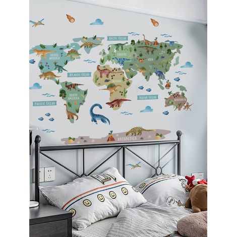 Stickers muraux pour la décoration intérieure : papier peint en PVC imperméable, résistant à l'huile, autocollant et amovible. (1/5)