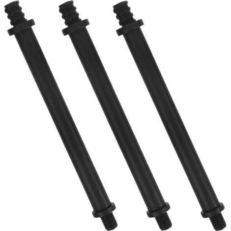 Lot de 3 poignées brosse WC SECFOU en plastique avec filetage M10 . Prise main confortable et durabi (1/5)