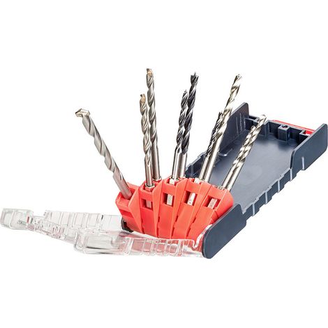 kwb 109155 HSS Bohrer-Set 9teilig 3 mm, 4 mm, 5 mm, 6 mm, 8 mm 1/4" (6.3 mm) 9 St. (1/3)