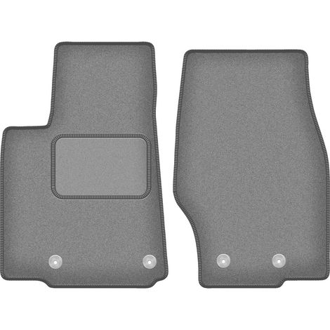 Tapis de sol avant pour : Jeep Grand Cherokee 4xe SUV (2021-) graphite