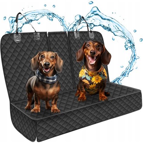 Wasserdichte Hundemattenabdeckung für Autositze, Größen L und XXL