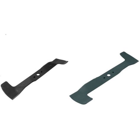 Kit par cuchillas trituradoras derecha compatible tractor de césped CASTELGARDEN TC92