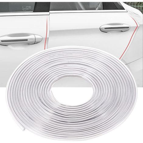 Joint de portière de Voiture Transparent avec Accessoires en Forme de U - Convient à la Plupart des Voitures (5m) (1/5)