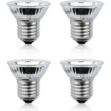 Lot de 4 ampoules solaires chauffantes UVA+UVB 50W dimmables E26/E27, 220V, 2700K (1/5)
