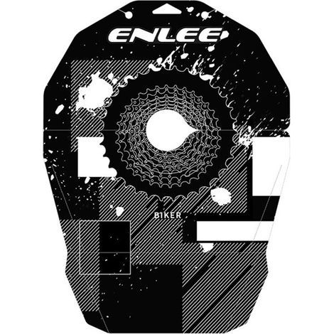 ENLEE Housse de Protection pour Disque de Vélo, Housses de Protection en Néoprène pour Freins à Disque, Modèle Tête de Mort (1 Pièce) (1/2)