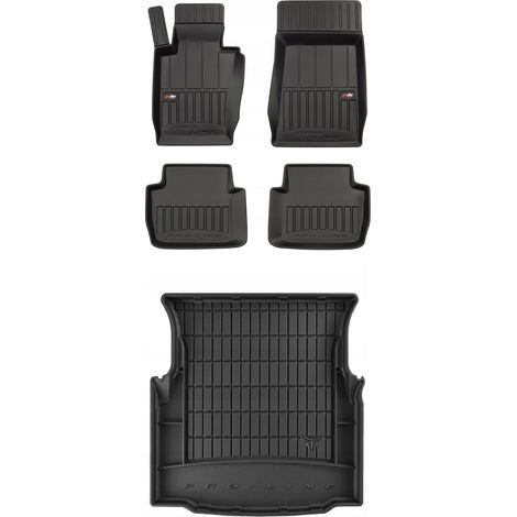 SET 3D Alfombrillas de Goma y Tapete BMW Serie 3 E46 Coupé xDrive 1998-2005 (1/5)