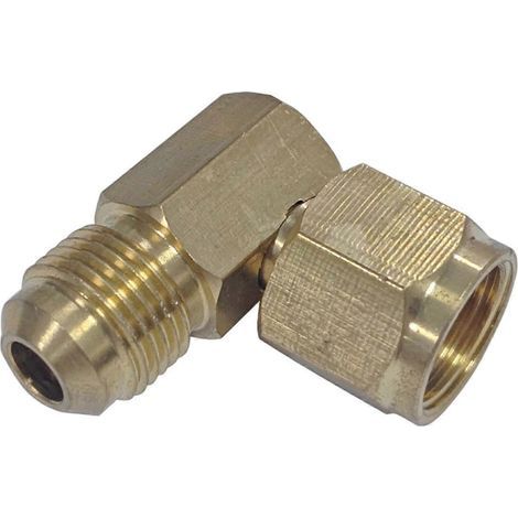 Raccord de gaz en laiton 5/8 pouce, conception étanche, dispositif de couplage de gaz résistant à la corrosion pour réservoirs et appareils à gaz (1/5)