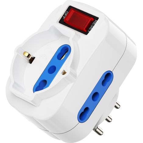 Con la toma de corriente EW1196 es posible conectar 3 dispositivos elÃ©ctricos simultÃ¡neamente. Puedes colocar el adaptador en cualquier toma de pare