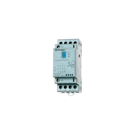 Finder 22.34.0.230.1740 Contattore 3 NA, 1 NC 230 V/DC, 230 V/AC 25 A 1 pz.