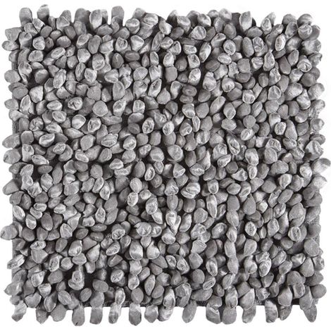 Aquanova Rocca Tapis de bain 60x60cm Gris argenté (1/5)
