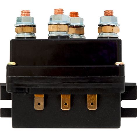 24V Winch Solenoid Heavy Duty Upgrade. Spade Terminal Side Connections. (1/4)