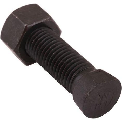 Boulon de charrue ovale complet, coupé d'un côté, M16x50 mm, classe 12.9, pour Kverneland Waryński M16X50OV1 (vendu par paquets de 10) (1/4)