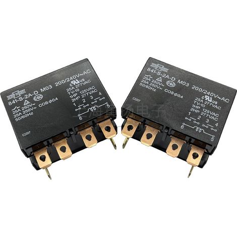 Songchuan 841-S-2A-D 200/240V AC 25A Hochleistungs-Klimaanlagenrelais, Neuware und Originalprodukt aus Taiwan