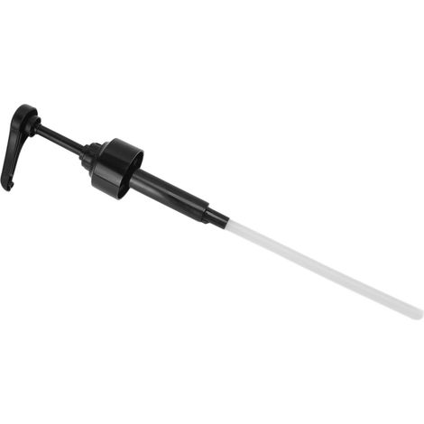 Pompe à pression 8 ml pour sirop, sauce, flacon, embout doseur pour boissons, compatible avec MONIN 1883, noir (1/5)