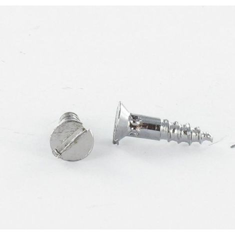 Vis bois Acier chrome Tête fraisée Fendue 4X35-1 pièce
