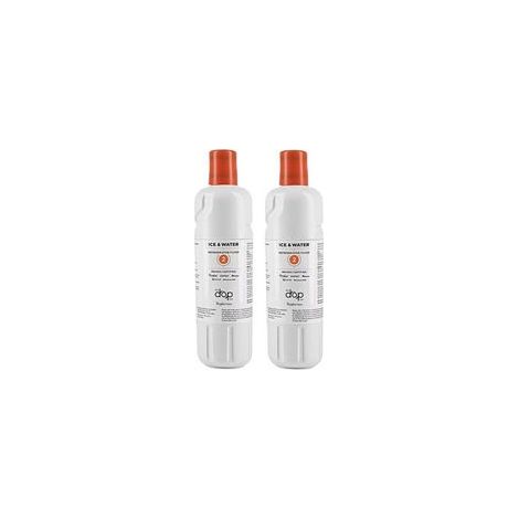 Set di 2 filtri (EDR2RXD1) per frigorifero, filtro acqua per frigorifero