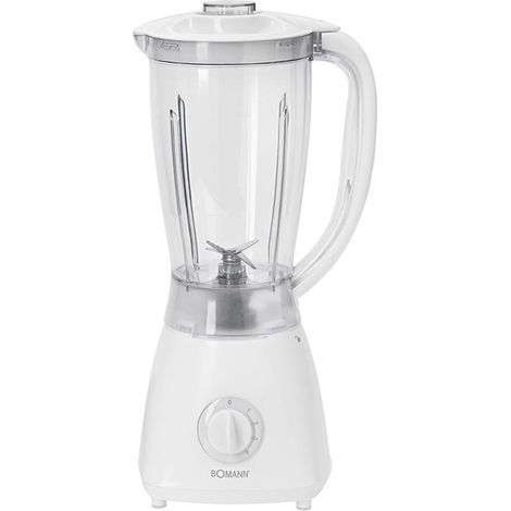 Blender Mixeur universel 1,5L 500W Bomann UM 378 CB Blanc (1/4)