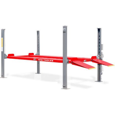 Mw Tools – Pont parking élévateur 4 colonnes 3.6T 4700mm – Moteur 230V – Hauteur de levage 2200mm – Pour 2 véhicules – PKB1006 (1/5)