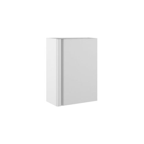Saniclass Chaci Meuble de lavabo pour WC - 40x55cm - 1 porte - blanc mat (1/3)