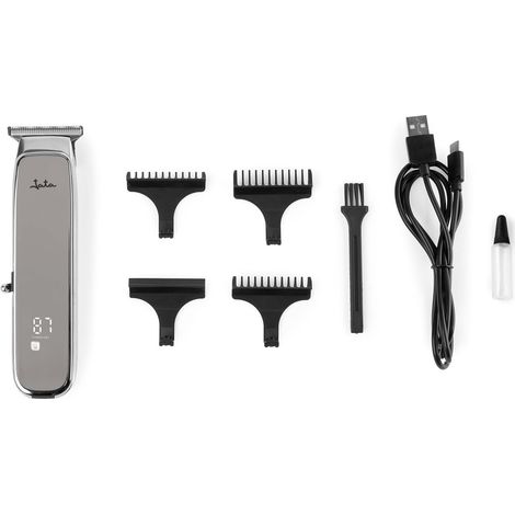 JATA JBCP3315: cortapelos y afeitadora para hombre con 3 guías de corte (1-2-3 mm). Funcionamiento con cable y sin cable. Baterí (1/5)