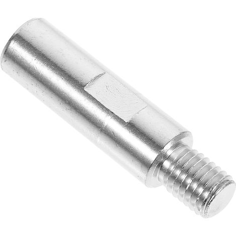 Tige D'extension Accessoire Gain de Temps et Effort en Fer Argenté pour Machine à Polir Filetage Clair Rallonge Robuste M14 pour Polisseuse (1/5)