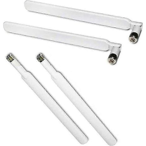 Antenne externe SMA 4G blanche pour Huawei B535, B525, B310, B315, B593, B880 et E5186 (1/4)