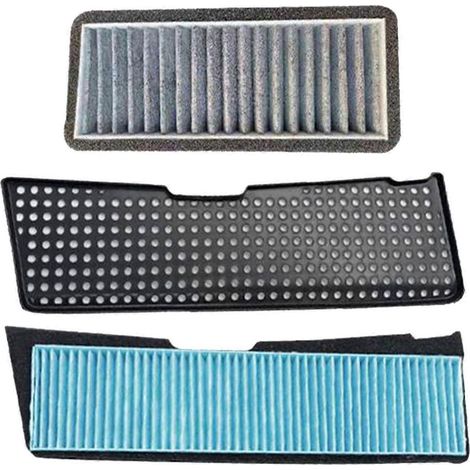 Cache de protection pour grille d'aération de voiture, installation facile, remplacement de la grille d'entrée d'air de climatisation pour Tesla (1/4)