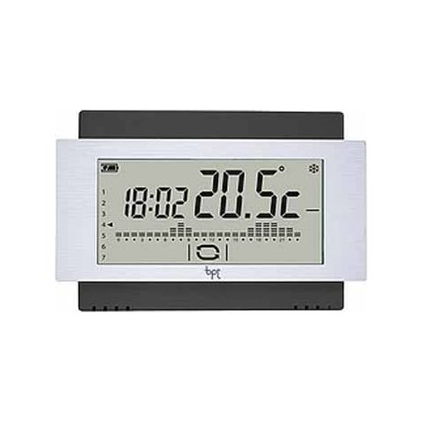 Cronotermostato Touch Da Parete Nero TH/500 BK 230V (1/6)