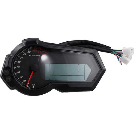 Universal-Motorrad-Drehzahlmesser 1200 U/min, UTV-LCD-Digitalanzeige