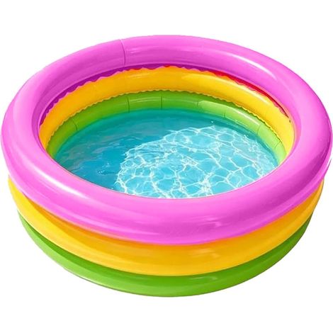 Piscine pour chiens, baignoire gonflable 59,9 x 24,9 cm Jouet aquatique pour chiens, convient pour l'intérieur et l'extérieur, jardin, cour, parc, camping en été, jeux pour enfants, patauger, (1/5)