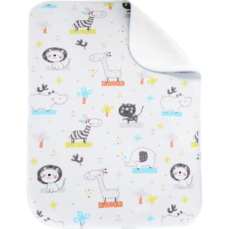 Waterproof Mattress Protector for Baby Bed 50 x 70 cm Absorbent Waterproof Pad Washable Bed Mat for Sweat Liquid – Cotton Suface and Waterproof Coating (50 x 70 cm) (1/5)