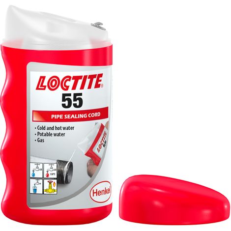 Nastro Sigillante per Tubi e Raccordi Loctite 55 160 MT Bianco - 2956947 (1/5)