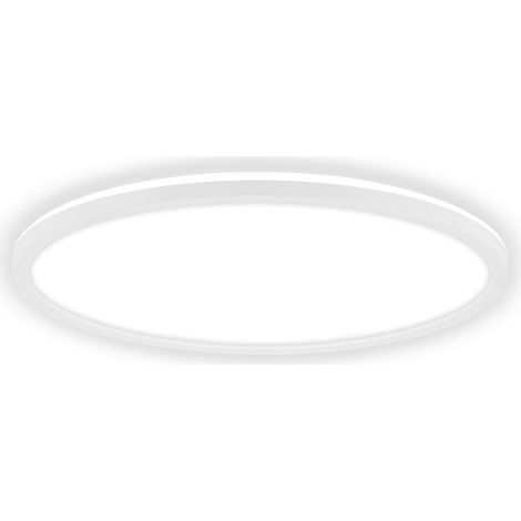 Briloner LED Deckenlampe Dimmbar Ø42x3 cm Rund 22W 3000lm 4000K Neutralweiß Backlight Weiß - Deckenleuchte Wohnzimmer Schlafzimmer Flur Küche (1/5)