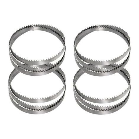 Lot De 4, Lames De Scie À Ruban,1425 x 6.35 x 0.35mm 14TPI, SK5